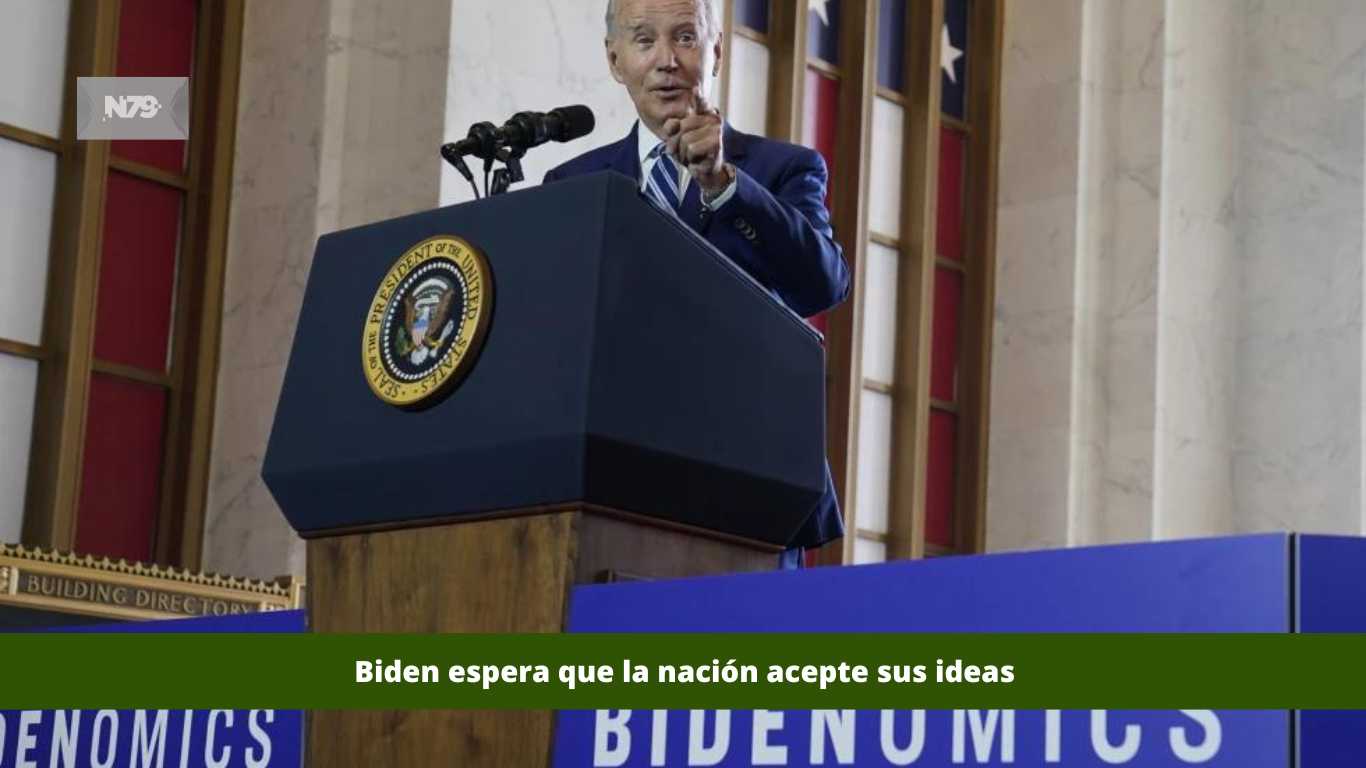Biden espera que la nación acepte sus ideas