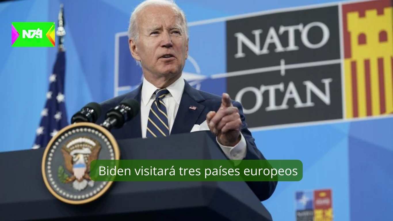 Biden visitará tres países europeos