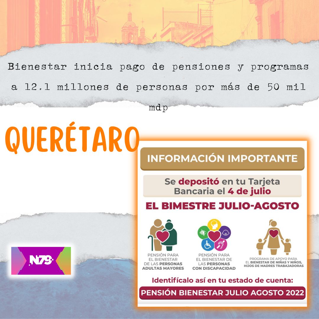 Bienestar inicia pago de pensiones y programas a 12.1 millones de personas por más de 50 mil mdp