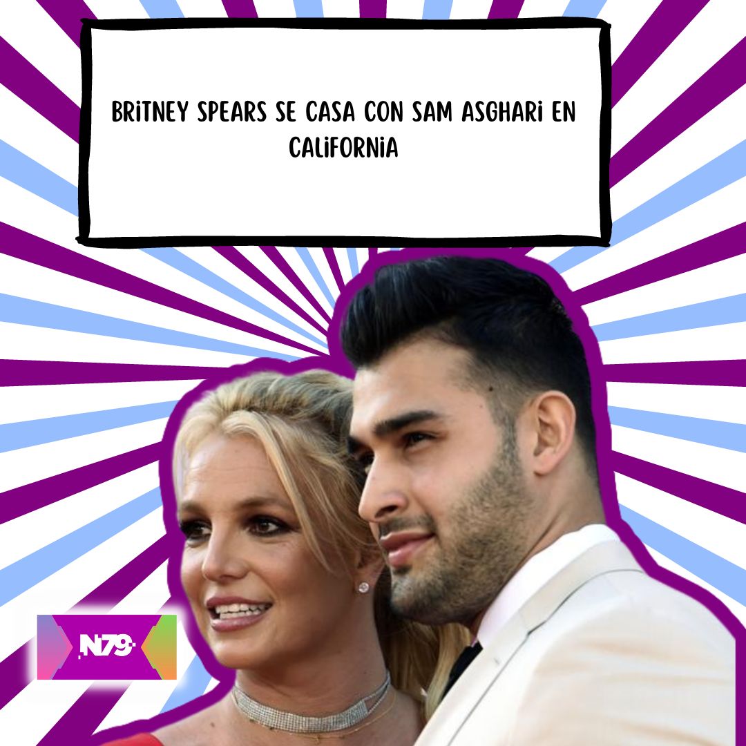 Britney Spears se casa con Sam Asghari en California