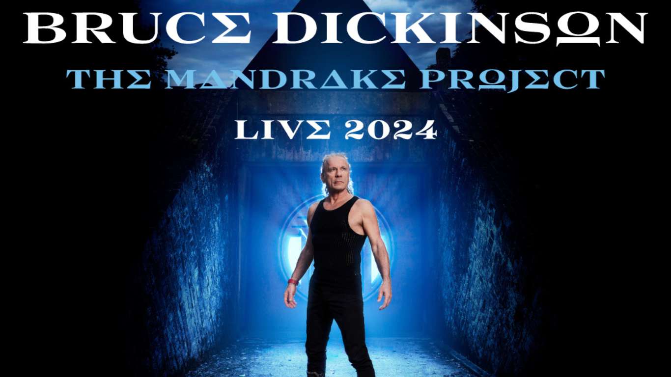 Bruce Dickinson Anuncia Gira en México para Presentar su Álbum Solista The Mandrake Project