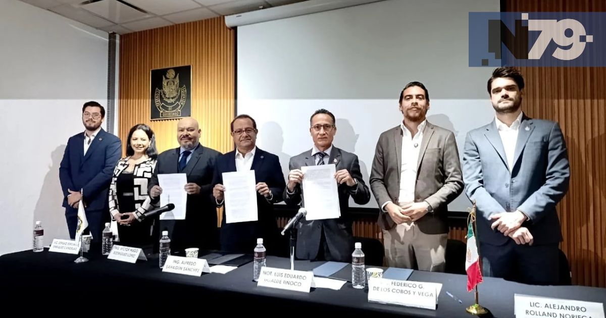 CANACINTRA y notarios firman convenio en Querétaro