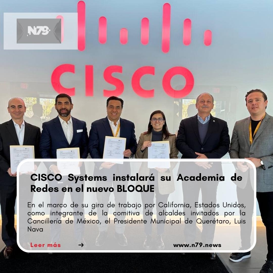 CISCO Systems instalará su Academia de Redes en el nuevo BLOQUE