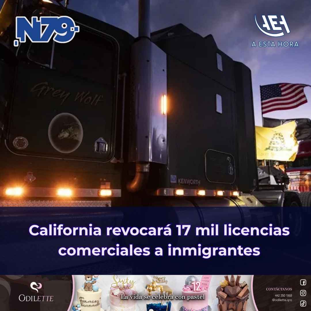 California revocará 17 mil licencias comerciales a inmigrantes