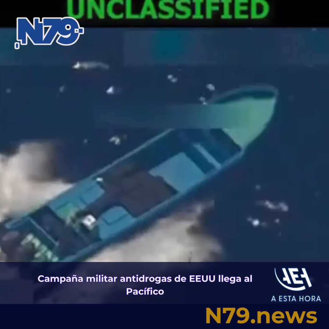 Campaña militar antidrogas de EEUU llega al Pacífico