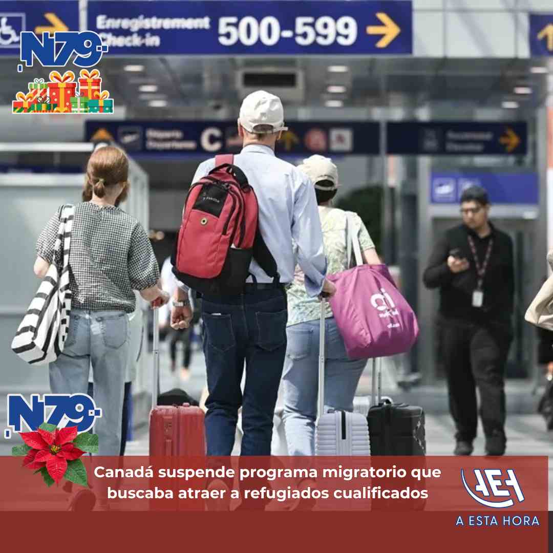 Canadá suspende programa migratorio que buscaba atraer a refugiados cualificados