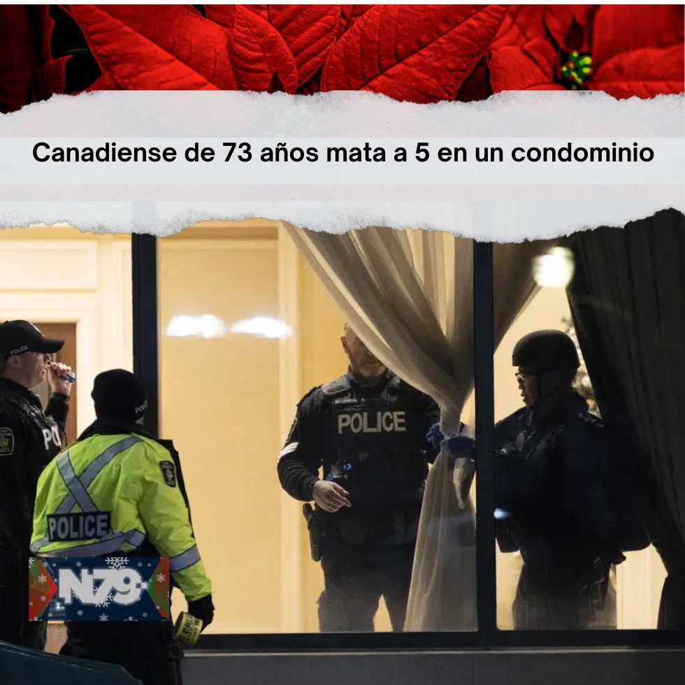 Canadiense de 73 años mata a 5 en un condominio