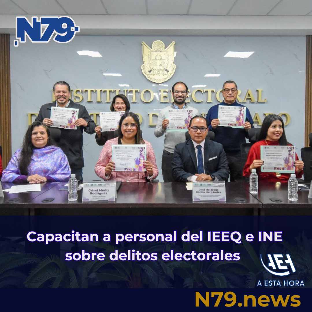 Capacitan a personal del IEEQ e INE sobre delitos electorales