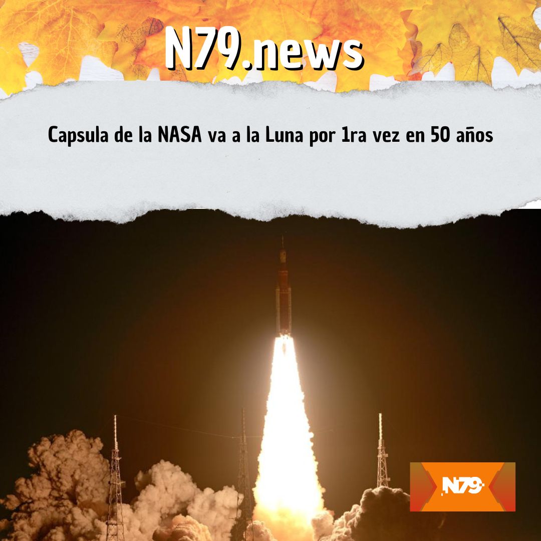 Capsula de la NASA va a la Luna por 1ra vez en 50 años