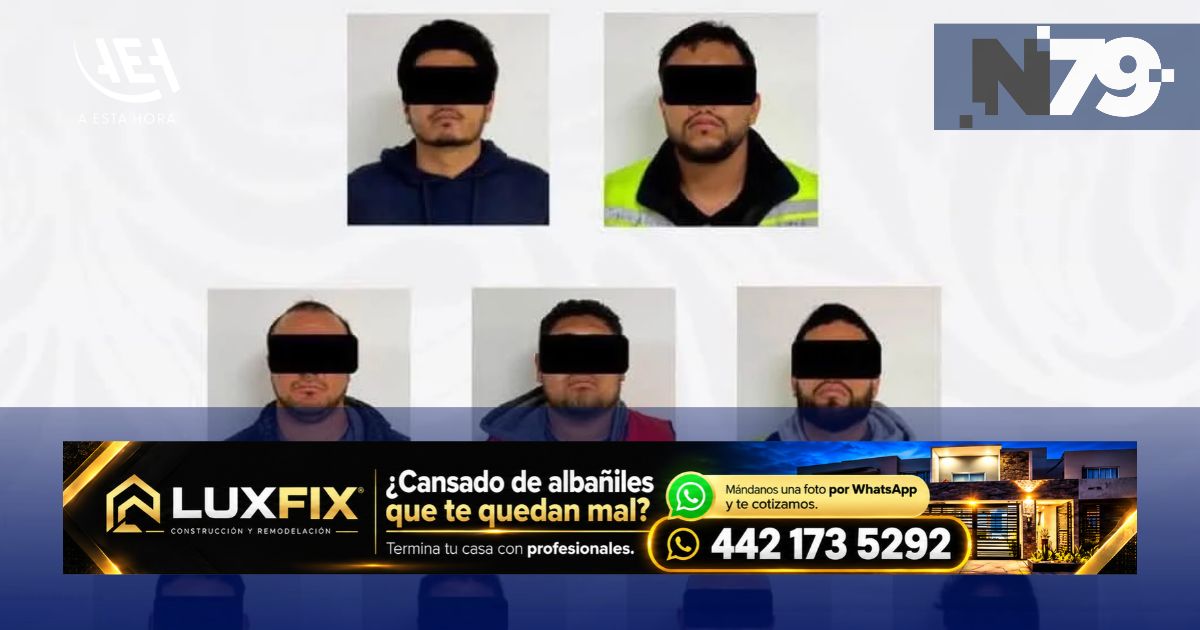 Cateos en SLP dejan nueve detenidos