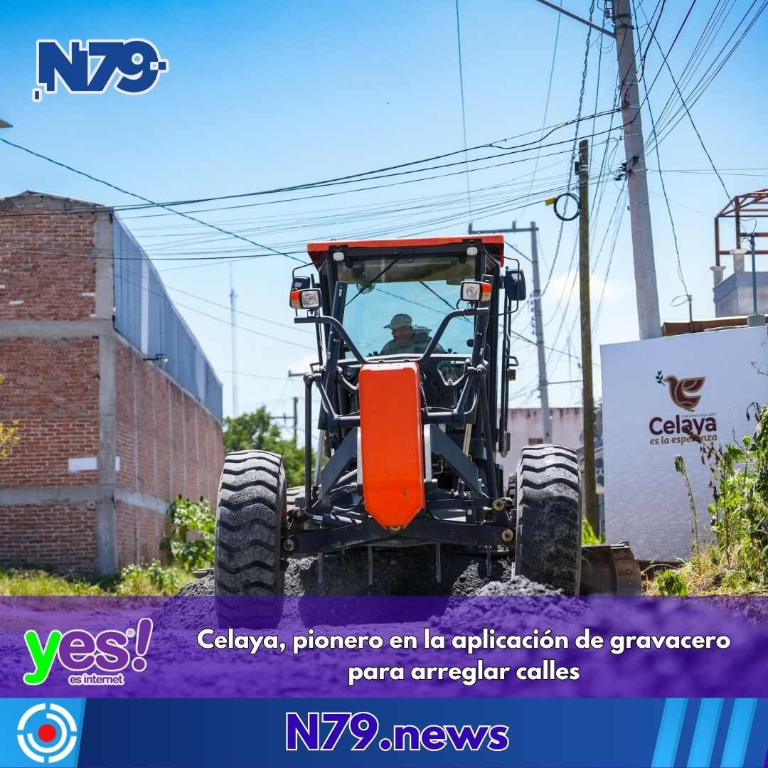 Celaya, pionero en la aplicación de gravacero para arreglar calles