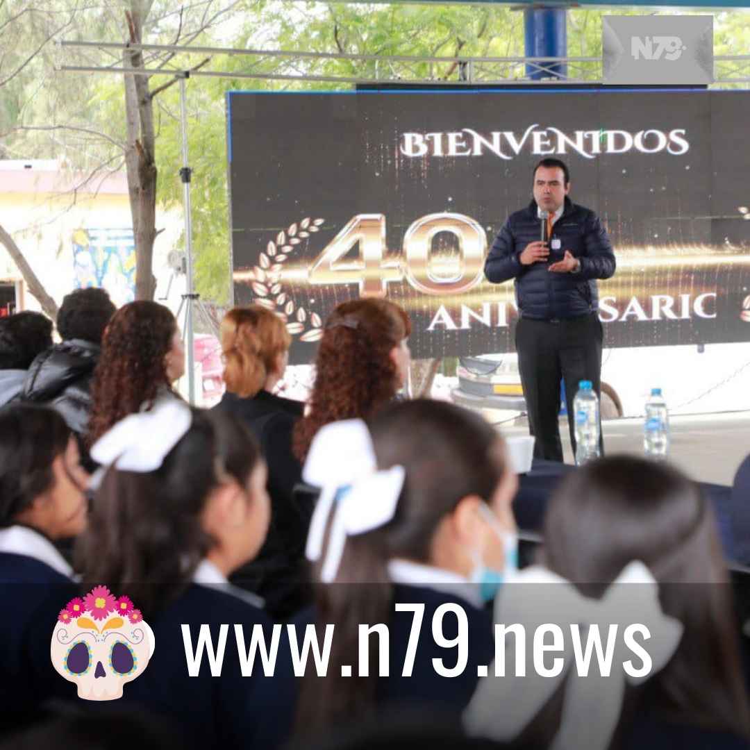 Celebra Gaspar Trueba el 40º Aniversario de la Telesecundaria Congreso de Anáhuac