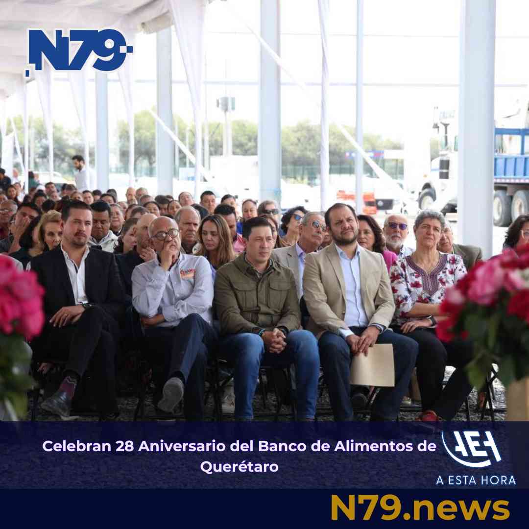 Celebran 28 Aniversario del Banco de Alimentos de Querétaro
