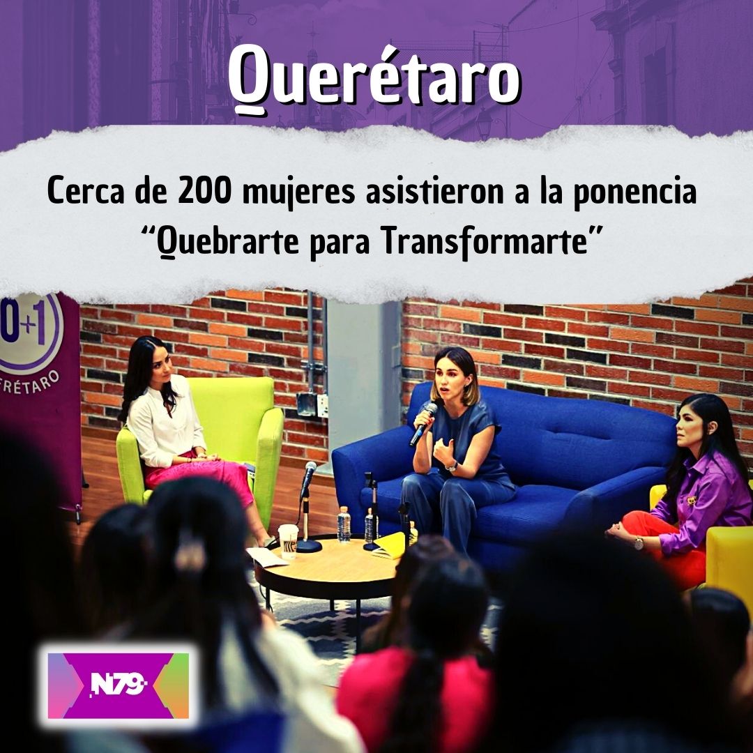 Cerca de 200 mujeres asistieron a la ponencia “Quebrarte para Transformarte”