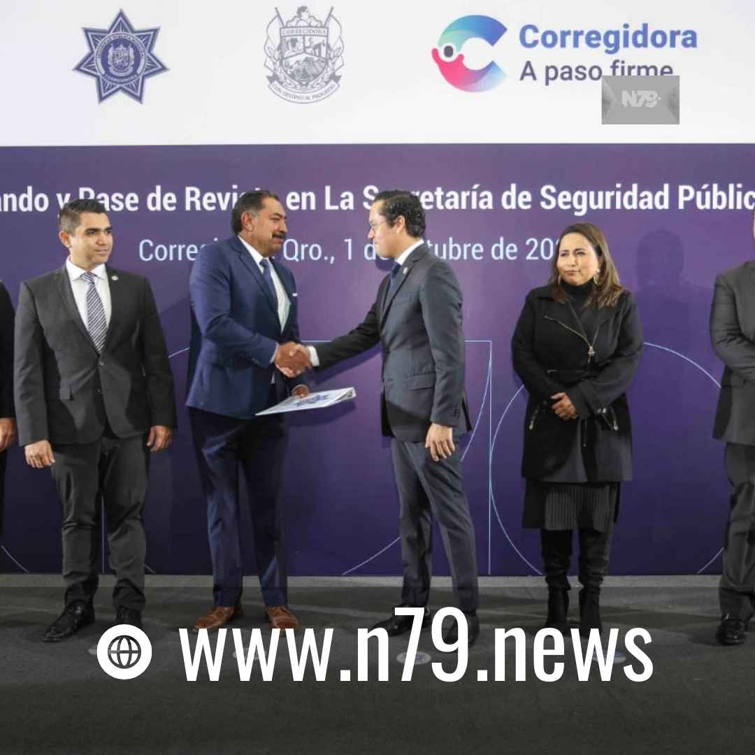 Chepe Guerrero encabeza cambio de mando en la SSPMC