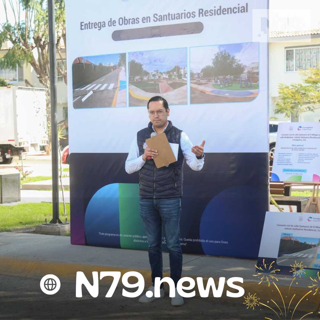 Chepe Guerrero entrega conexión vial y mejora de parques en Santuarios Residencial