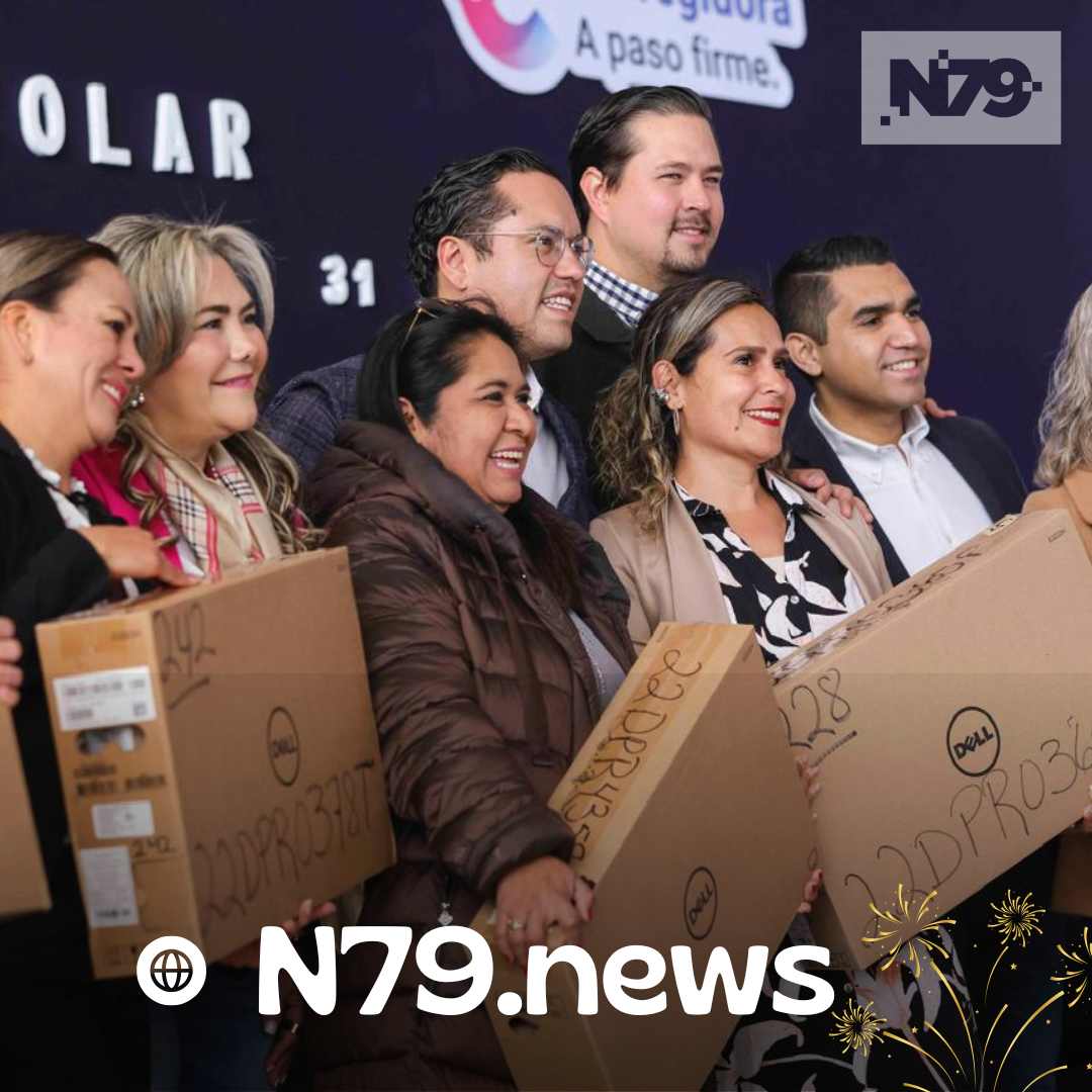 Chepe Guerrero entrega equipos a docentes de Corregidora