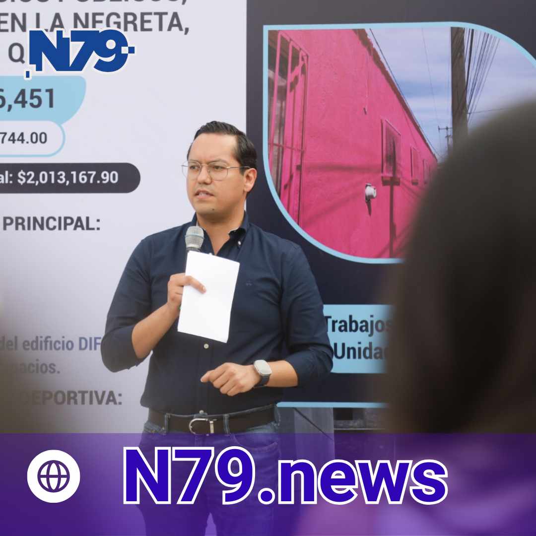 Chepe Guerrero entrega la rehabilitación del Jardín Principal de La Negreta