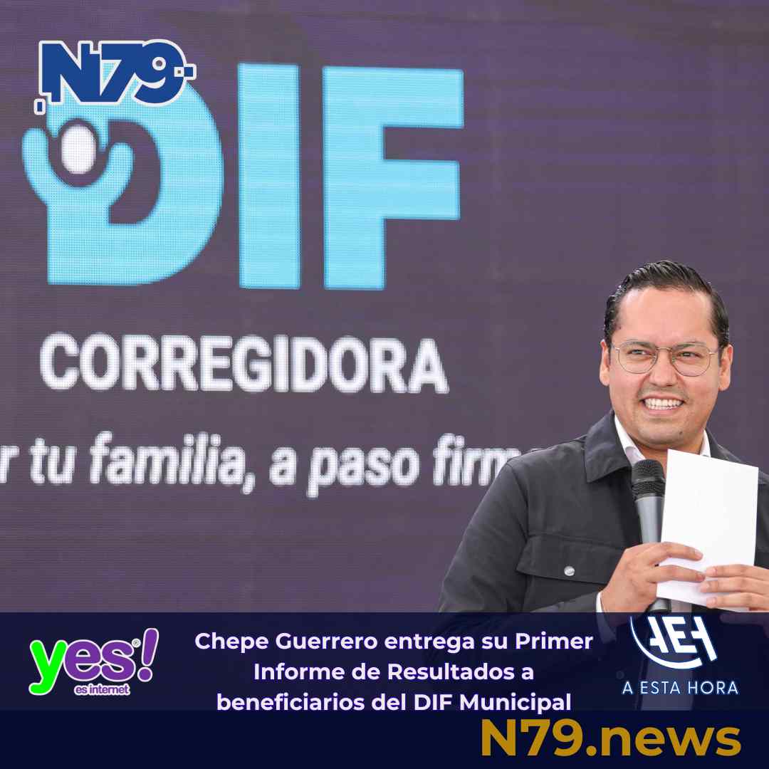 Chepe Guerrero entrega su Primer Informe de Resultados a beneficiarios del DIF Municipal