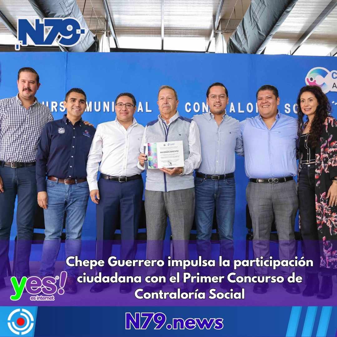 Chepe Guerrero impulsa la participación ciudadana con el Primer Concurso de Contraloría Social