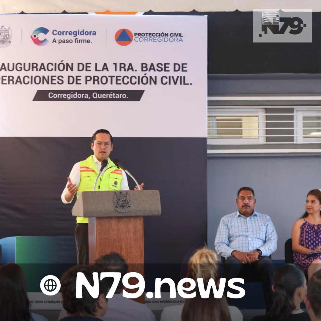 Chepe Guerrero inaugura la primera Base de Operaciones de Protección Civil en Corregidora