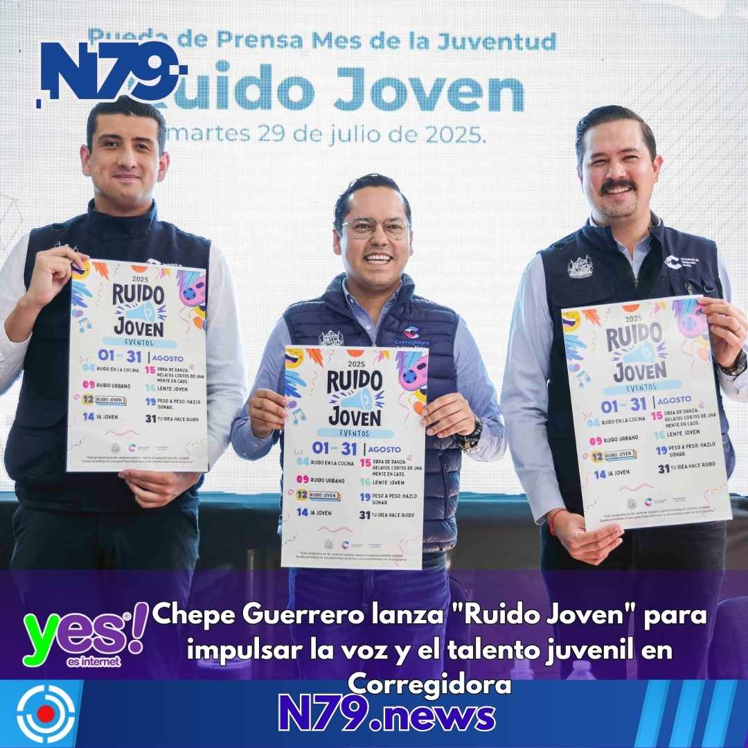 Chepe Guerrero lanza Ruido Jovenara impulsar la voz y el talento juve