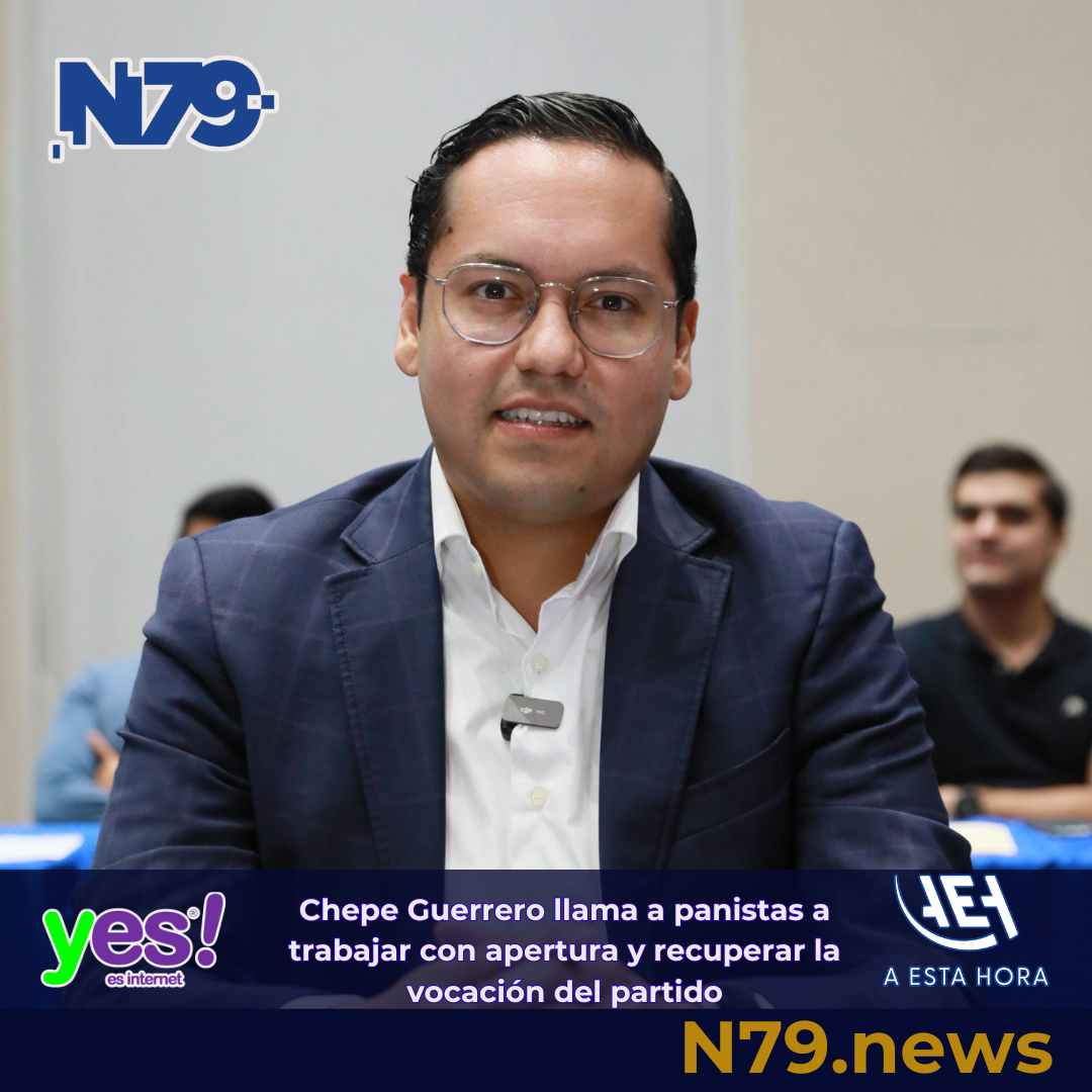 Chepe Guerrero llama a panistas a trabajar con apertura y recuperar la vocación del partido