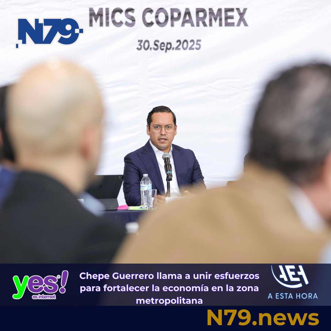 Chepe Guerrero llama a unir esfuerzos para fortalecer la economía en la zona metropolitana