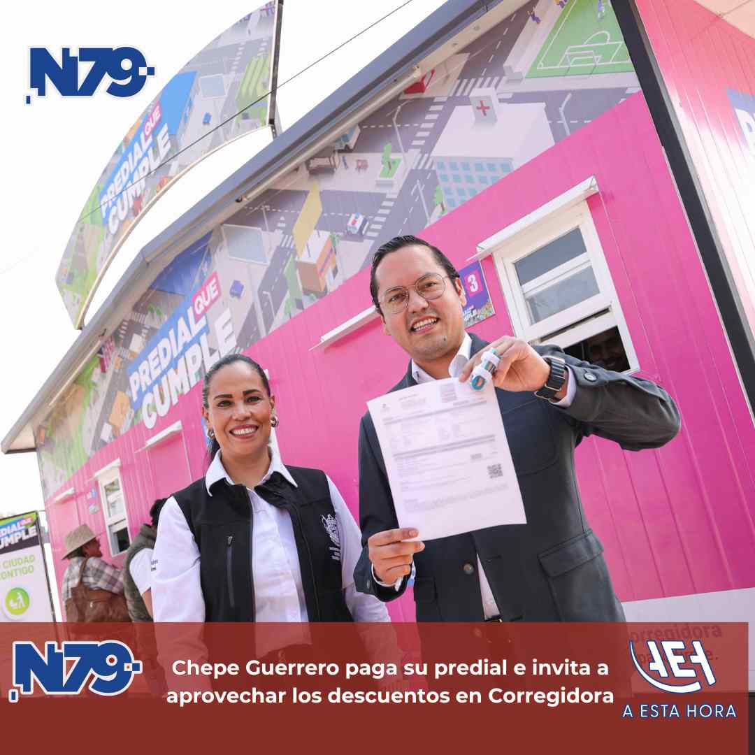 Chepe Guerrero paga su predial e invita a aprovechar los descuentos en Corregidora