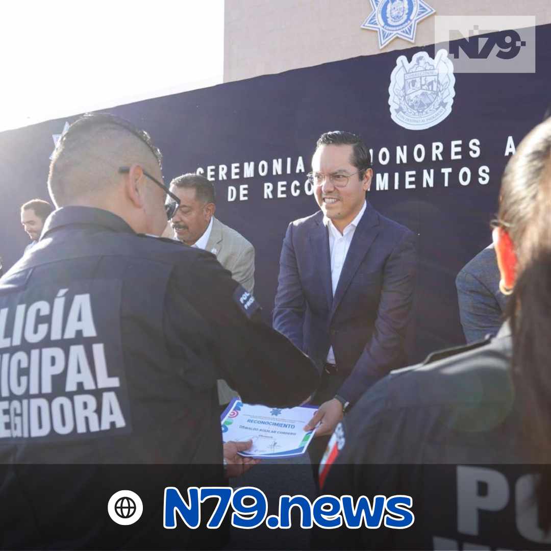 Chepe Guerrero reconoce a 56 policías de Corregidora por su labor ejemplar