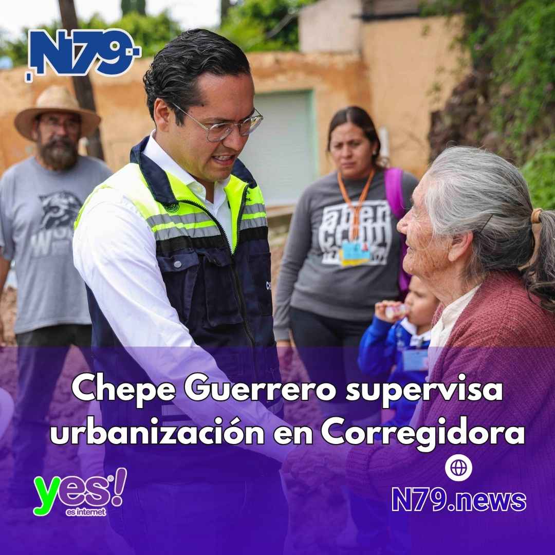 Chepe Guerrero supervisa urbanización en Corregidora