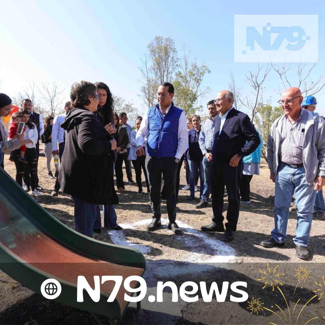 Chepe Guerrero supervisó la obra de mejoramiento del parque Atenas en Tejeda