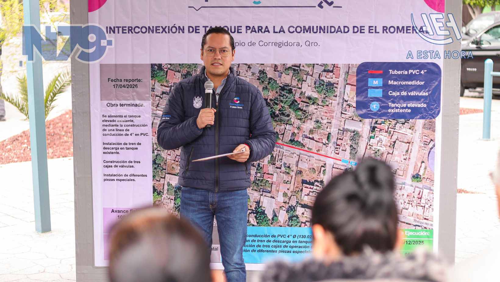 Chepe Guerrero y la CEA fortalecen el suministro de agua para El Romeral y Los Ángeles