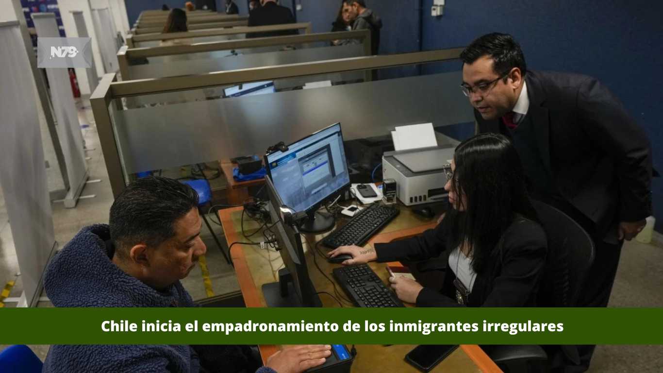 Chile inicia el empadronamiento de los inmigrantes irregulares