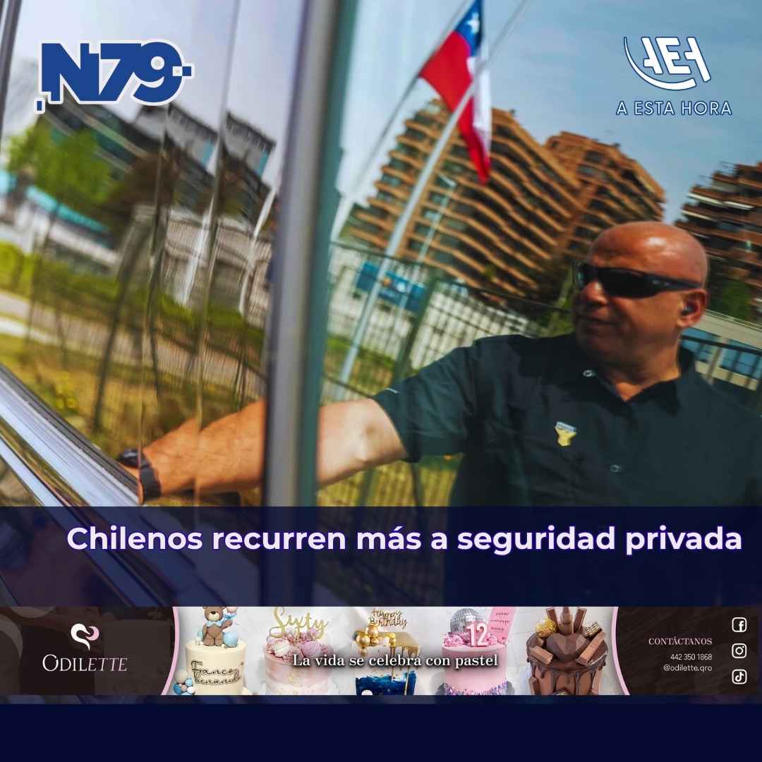 Chilenos recurren más a seguridad privada