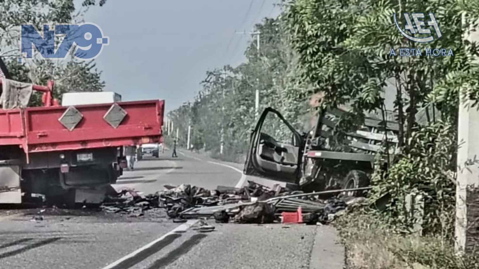Choque en Tabasco–Campeche deja 5 muertos