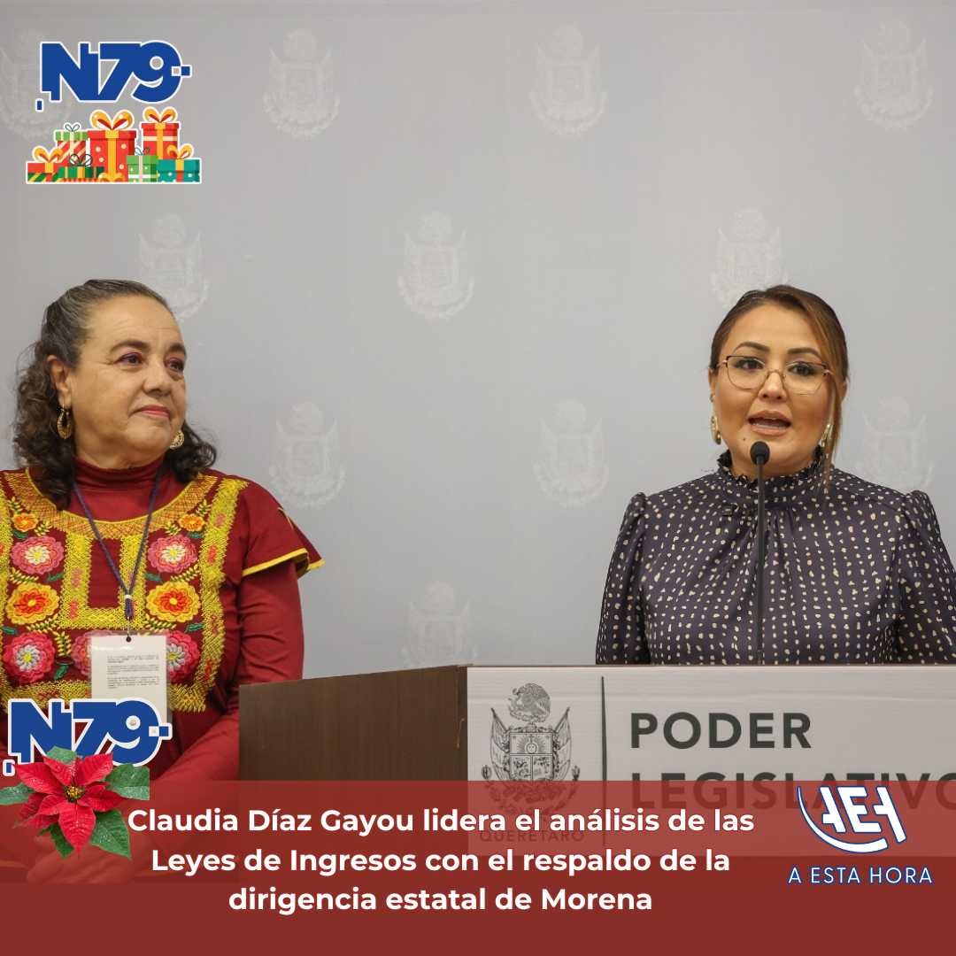 Claudia Díaz Gayou lidera el análisis de las Leyes de Ingresos con el respaldo de la dirigencia estatal de Morena