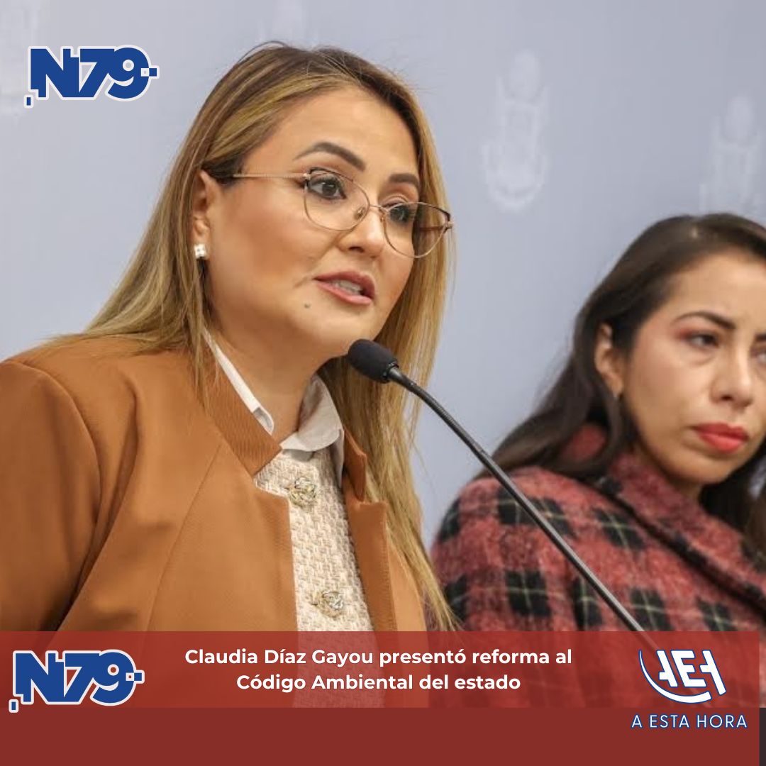 Claudia Díaz Gayou presentó reforma al Código Ambiental del estado