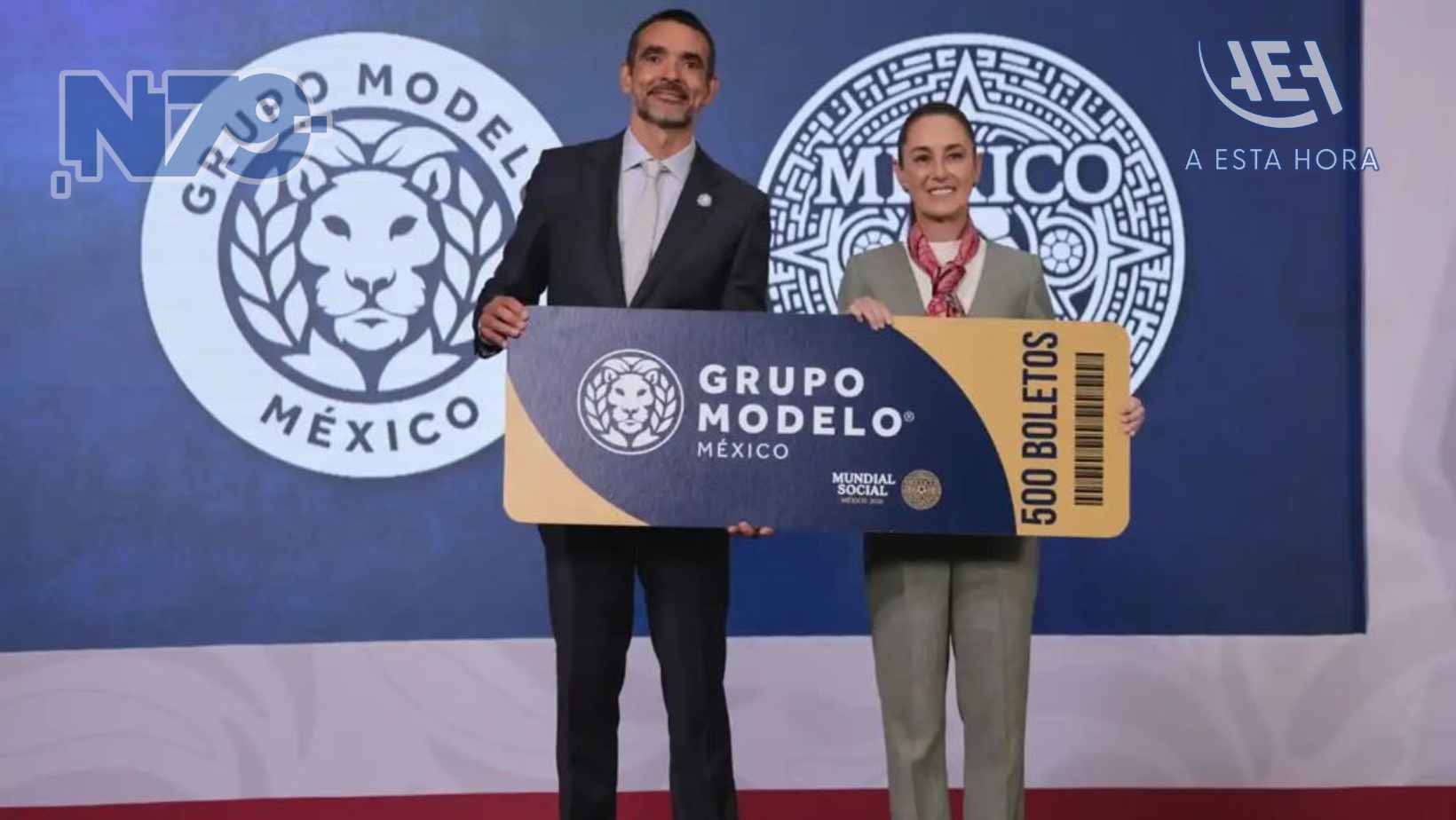 Claudia Sheinbaum Pardo destacó que el Mundial Social es una iniciativa que hace del fútbol una herramienta de paz