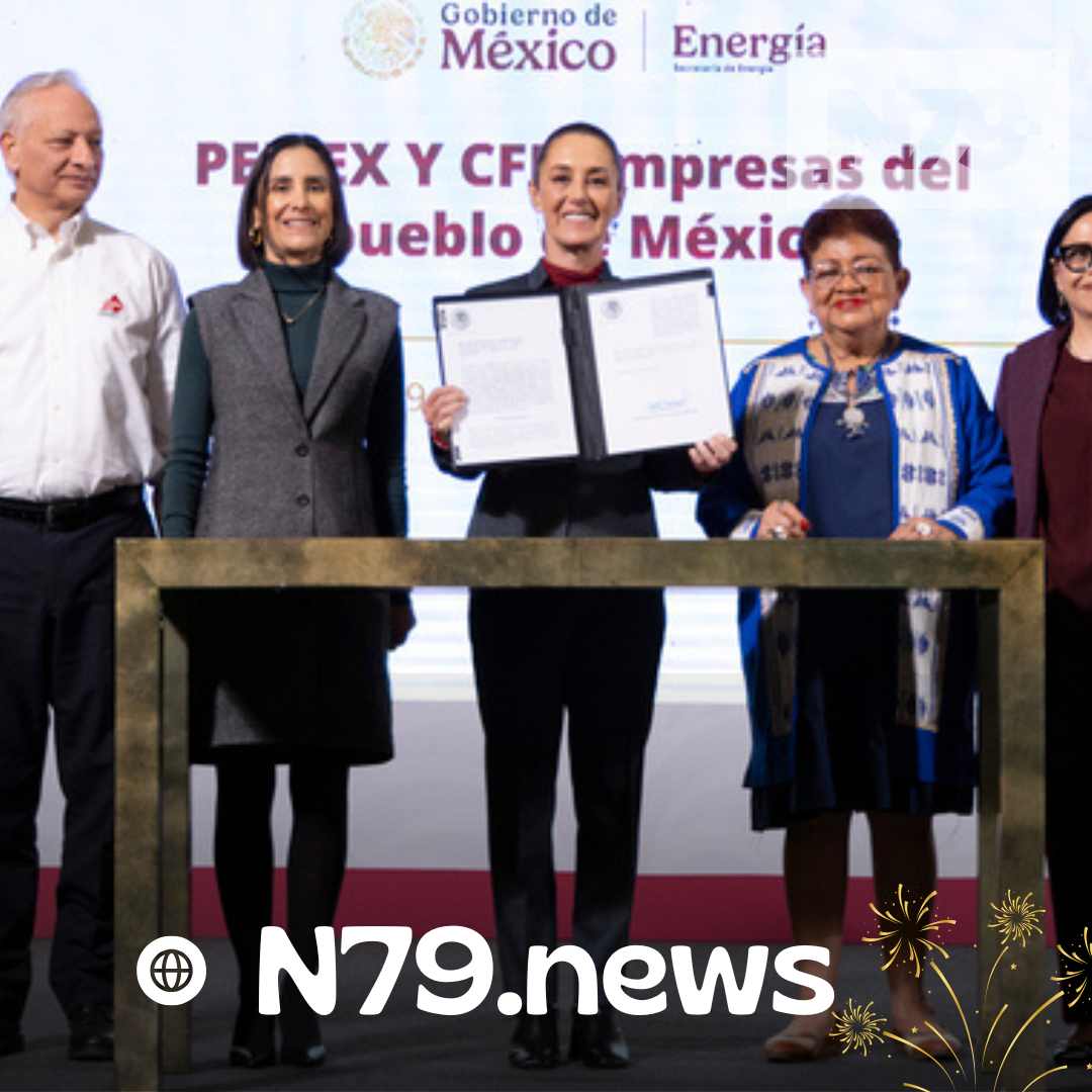 Claudia Sheinbaum Pardo firmó leyes secundarias que revierten reforma energética de 2013