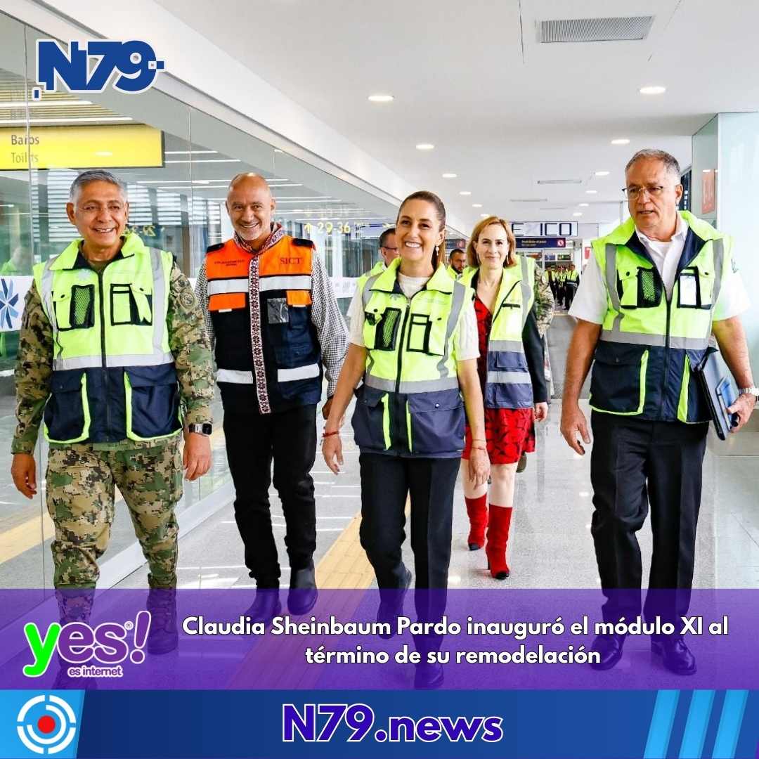 Claudia Sheinbaum Pardo inauguró el módulo XI al término de su remodelación