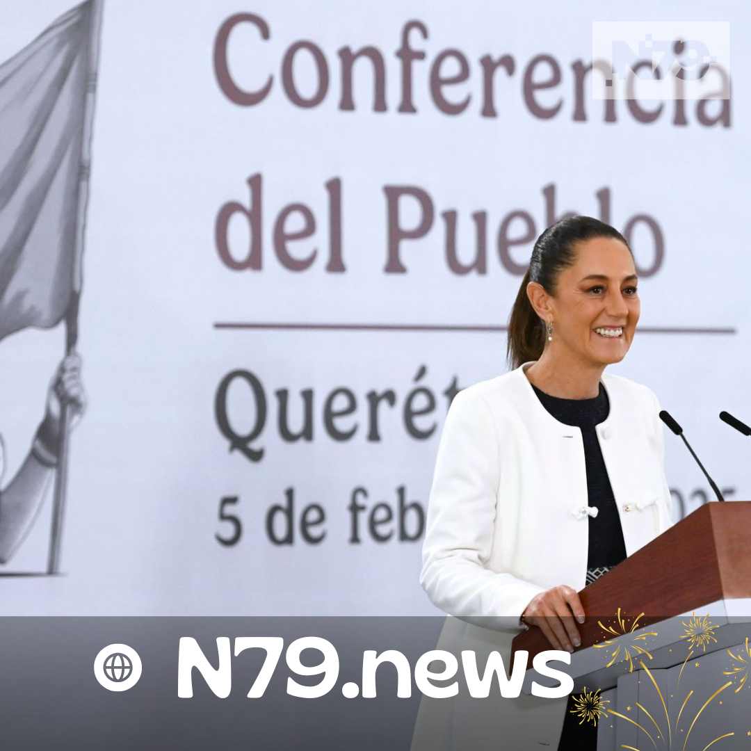Claudia Sheinbaum Pardo informó que la construcción del tren México-Querétaro iniciará el próximo mes de abril