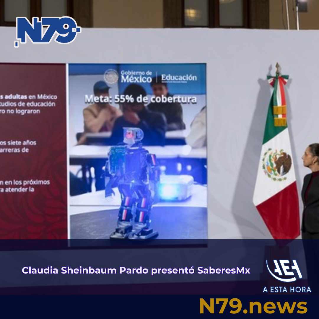 Claudia Sheinbaum Pardo presentó SaberesMx