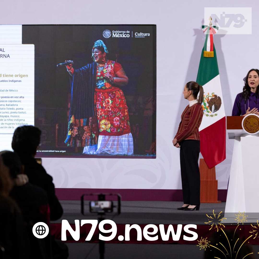 Claudia Sheinbaum Pardo presentó la cartelera cultural del Año de la Mujer Indígena