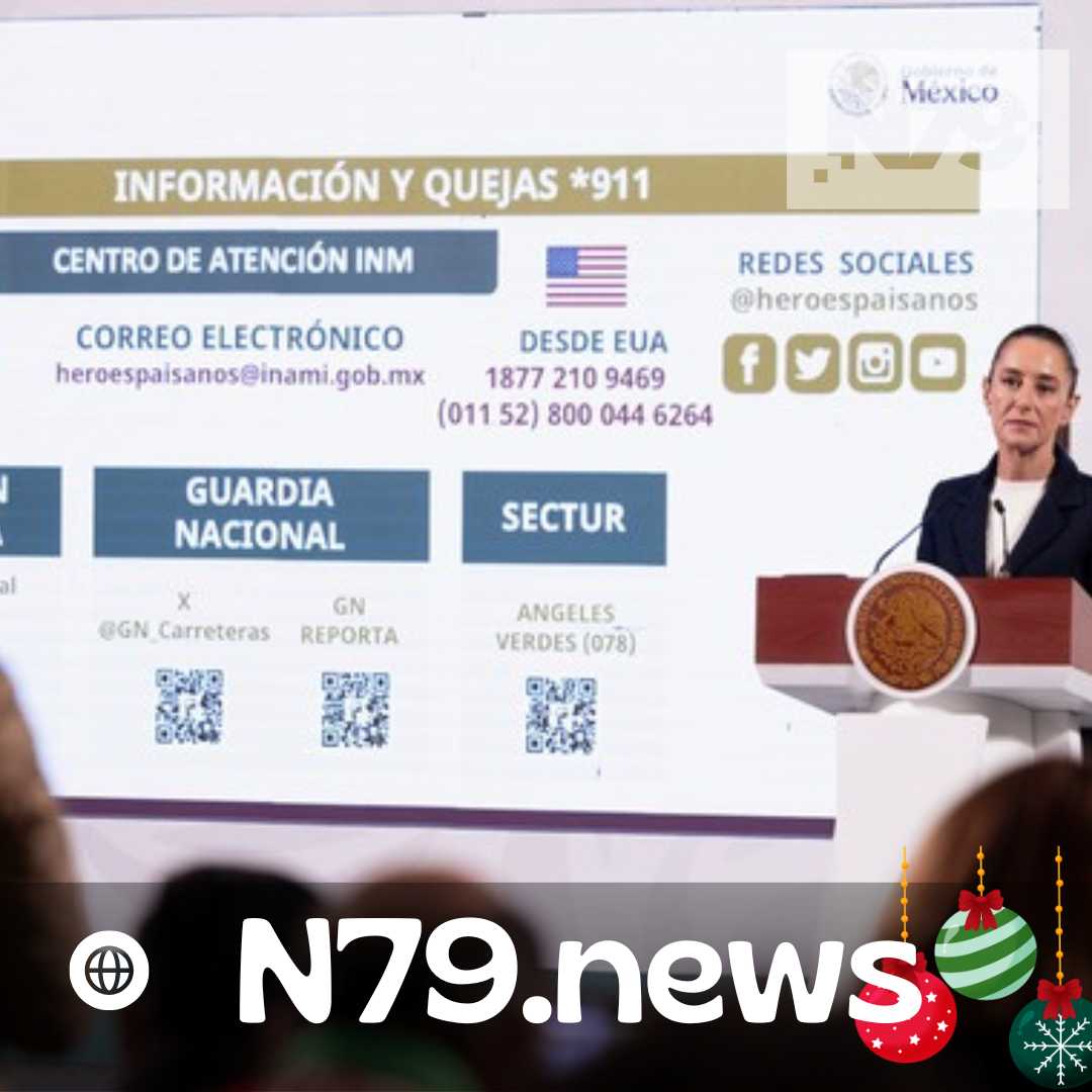 Claudia Sheinbaum Pardo presentó operativo Bienvenidas Heroínas Y Héroes Paisanos