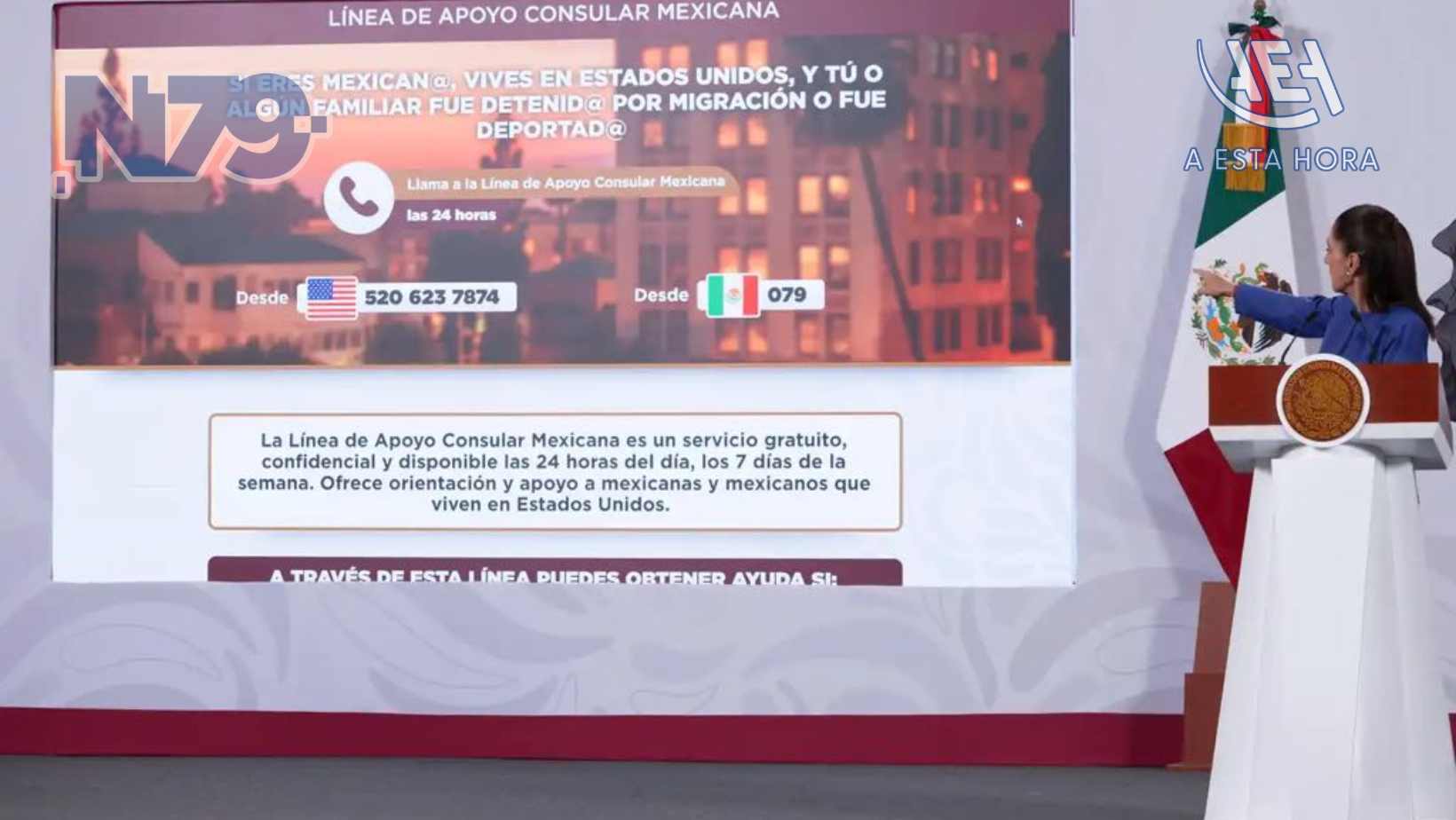 Claudia Sheinbaum Pardo resaltó que, a través de la SRE se fortalecen los 53 Consulados en Estados Unidos