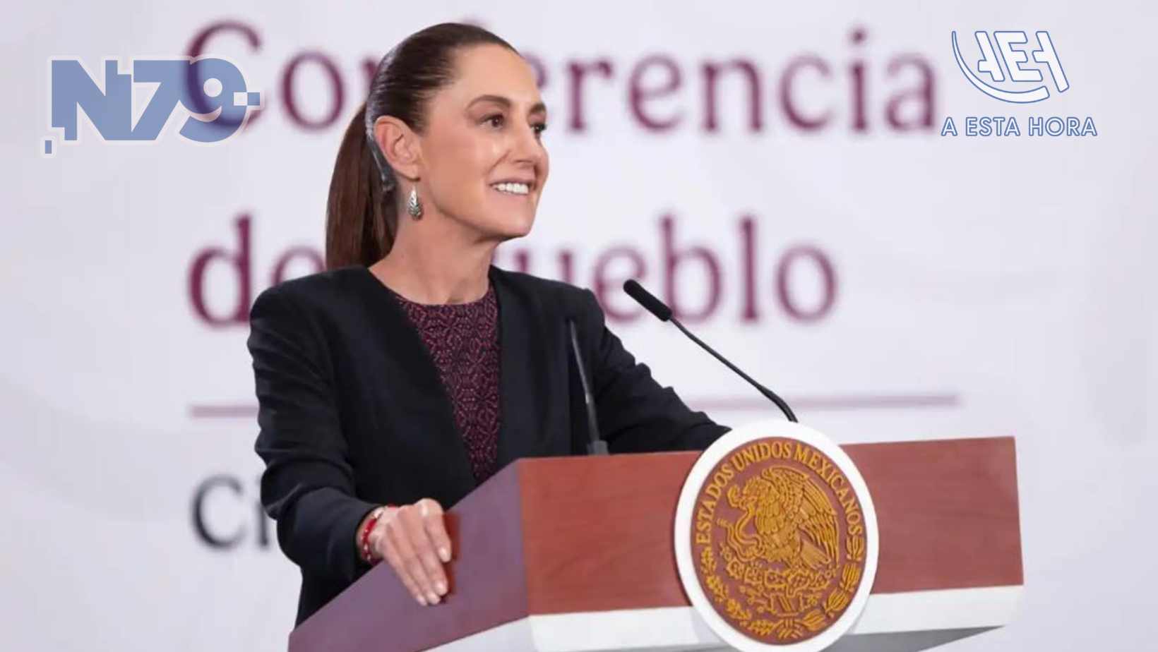 Claudia Sheinbaum destacó que, gracias a la Estrategia Nacional de Seguridad los homicidios dolosos en el país disminuyeron 44 %