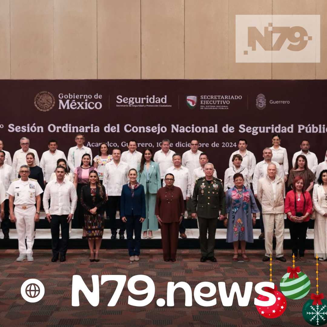 Claudia Sheinbaum hace llamado a trabajar en coordinación a favor de la seguridad del país