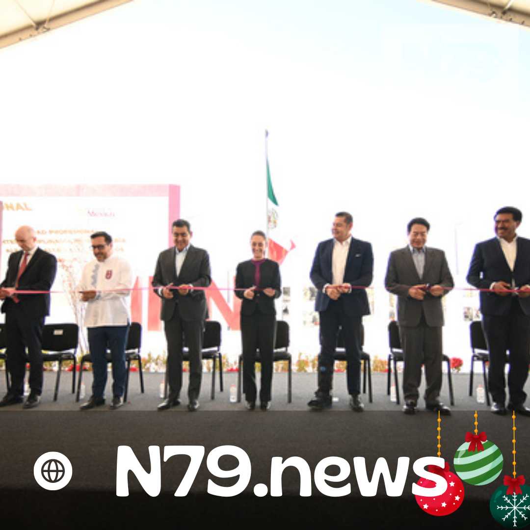 Claudia Sheinbaum inaugura CECyT No.20 “Natalia Serdán” y UPII “Alejo Peralta” del IPN en Puebla