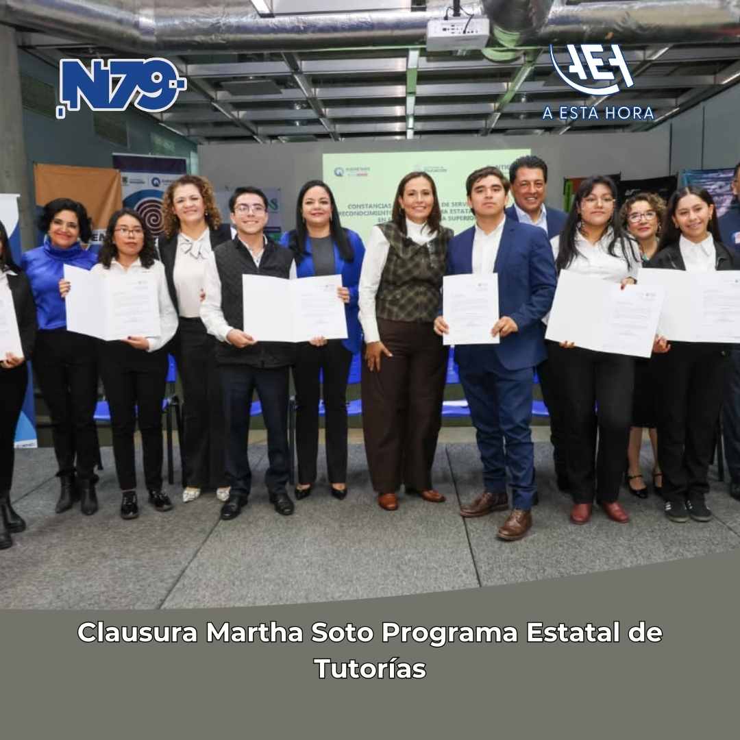 Clausura Martha Soto Programa Estatal de Tutorías